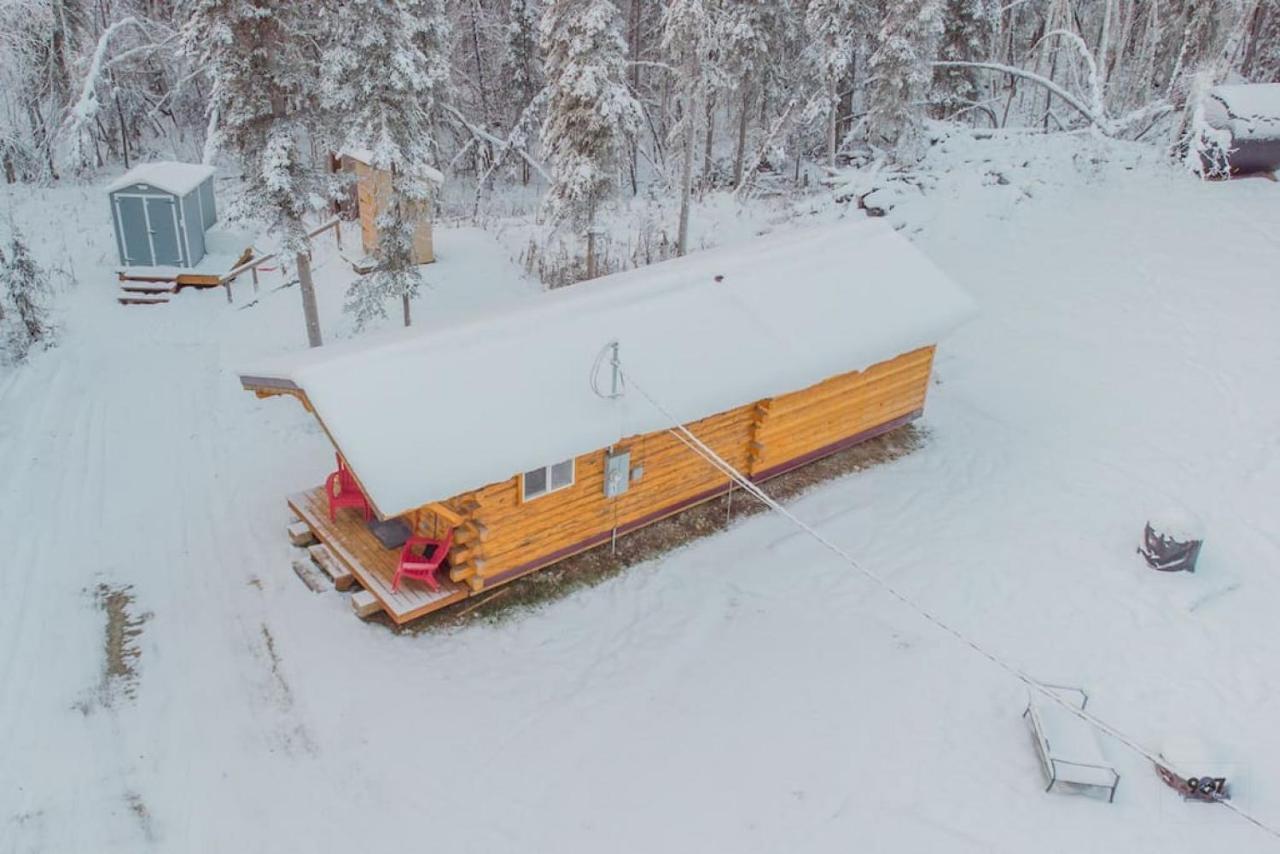 1 Bd. Deluxe Log Dry Cabin| Views Northern Lights!