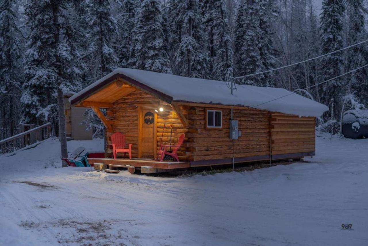 1 Bd. Deluxe Log Dry Cabin| Views Northern Lights!