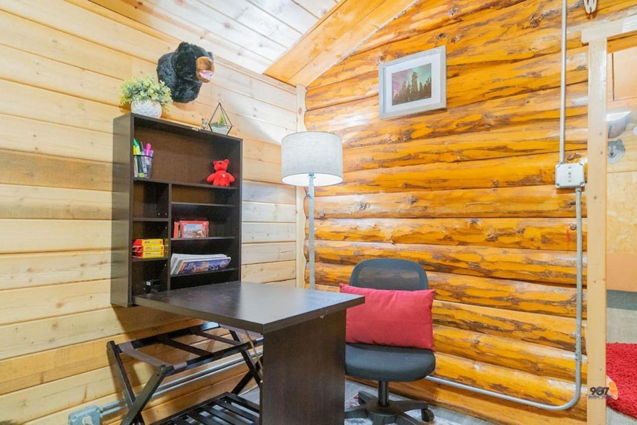 1 Bd. Deluxe Log Dry Cabin| Views Northern Lights! Fairbanks