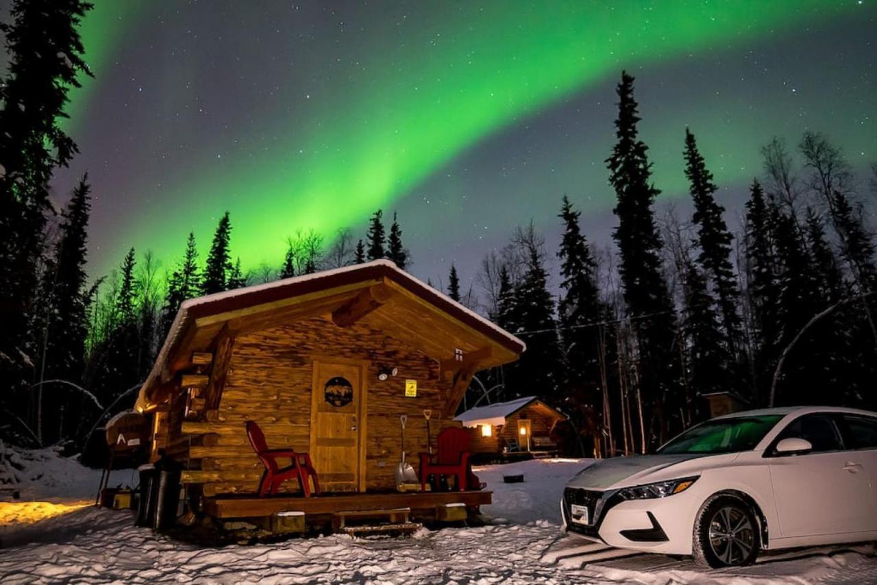 Holiday home 1 Bd. Deluxe Log Dry Cabin| Views Northern Lights! Fairbanks