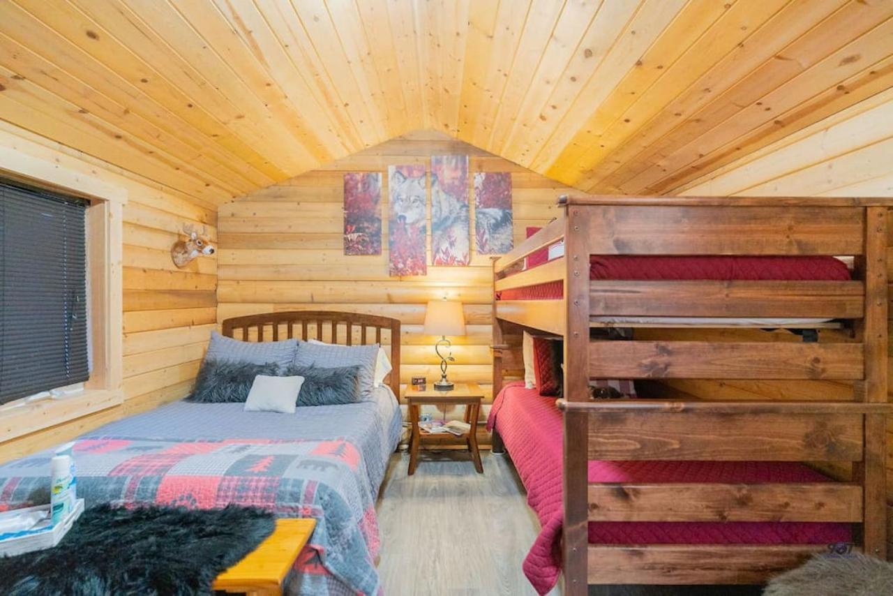 1 Bd. Deluxe Log Dry Cabin| Views Northern Lights! Fairbanks