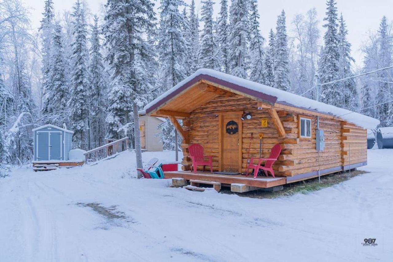 1 Bd. Deluxe Log Dry Cabin| Views Northern Lights!