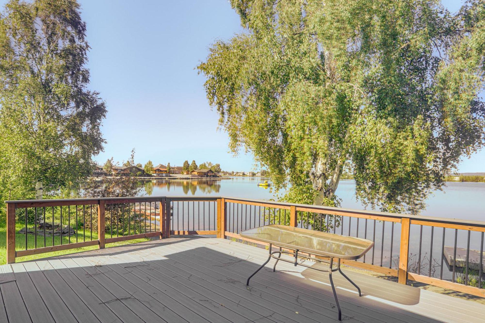 Holiday home Lakefront With Private Beach! Fairbanks